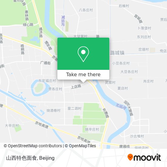 山西特色面食 map