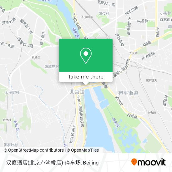 汉庭酒店(北京卢沟桥店)-停车场 map
