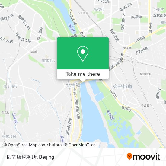 长辛店税务所 map