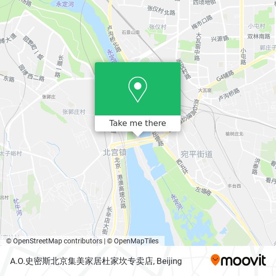 A.O.史密斯北京集美家居杜家坎专卖店 map