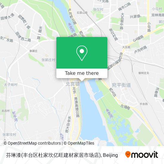 芬琳漆(丰台区杜家坎亿旺建材家居市场店) map