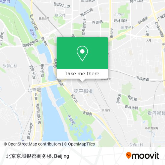北京京城银都商务楼 map