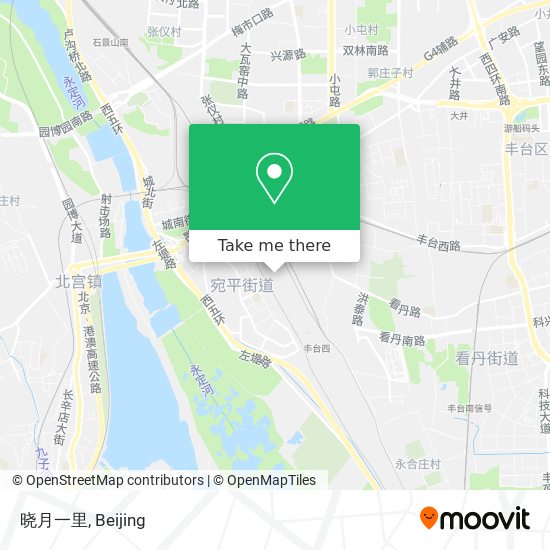 晓月一里 map