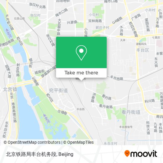 北京铁路局丰台机务段 map