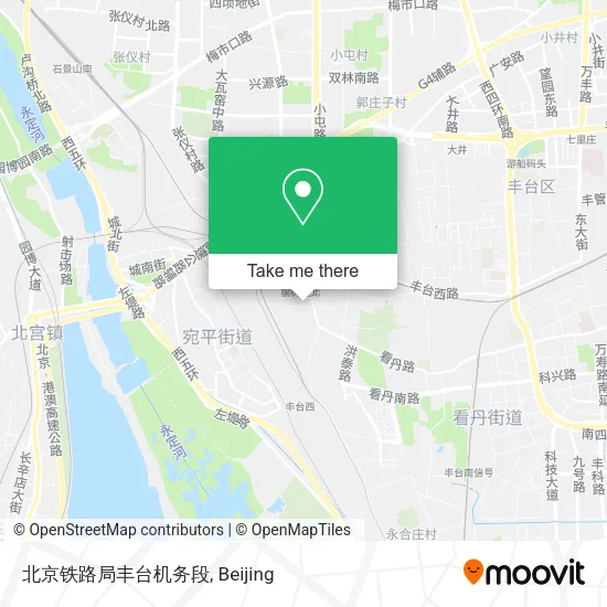 北京铁路局丰台机务段 map