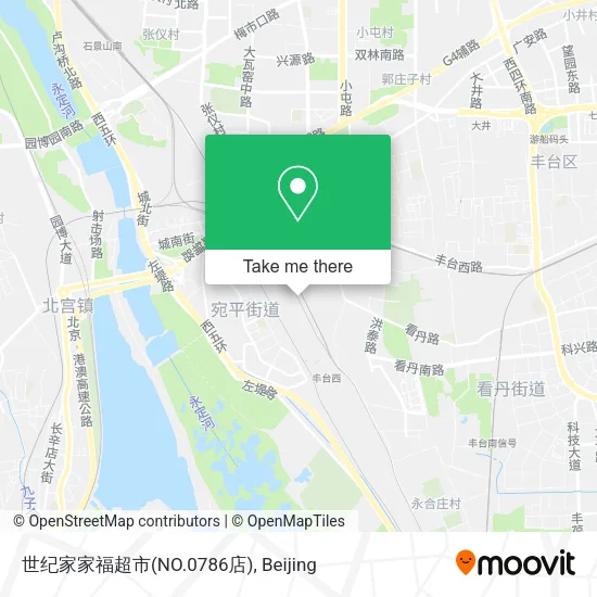 世纪家家福超市(NO.0786店) map