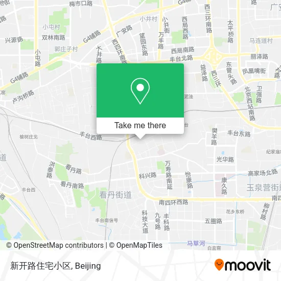 新开路住宅小区 map