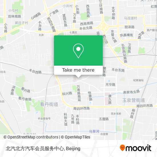 北汽北方汽车会员服务中心 map