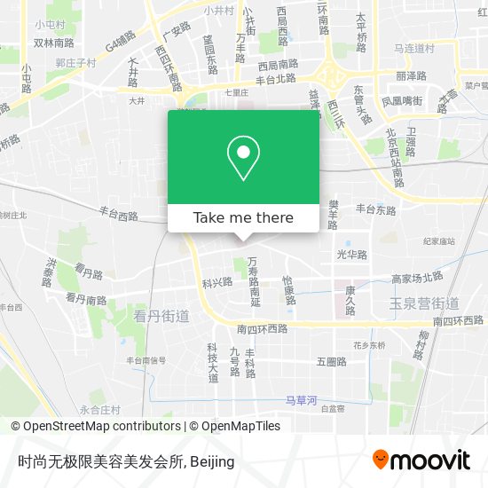 时尚无极限美容美发会所 map