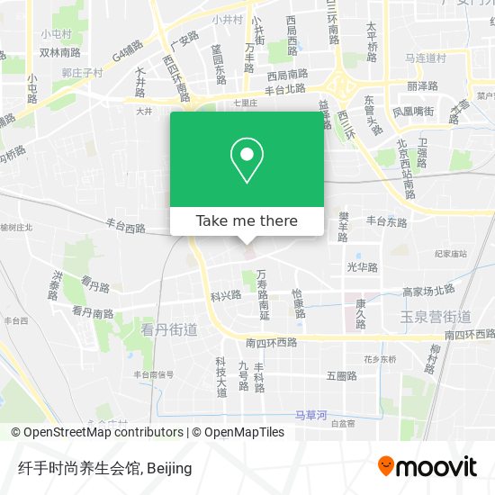 纤手时尚养生会馆 map