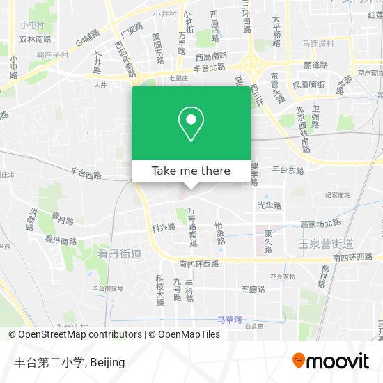 丰台第二小学 map