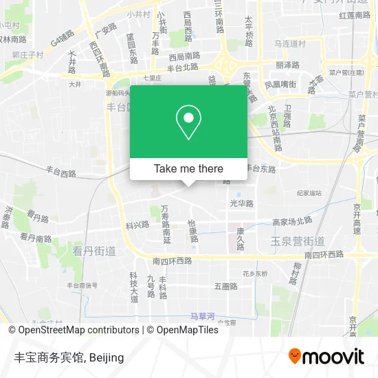 丰宝商务宾馆 map
