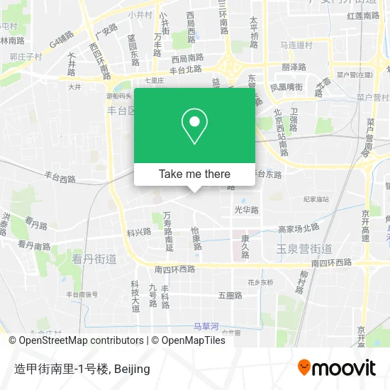 造甲街南里-1号楼 map
