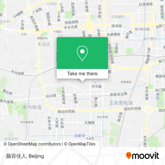 颜容佳人 map