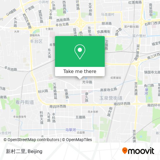 新村二里 map