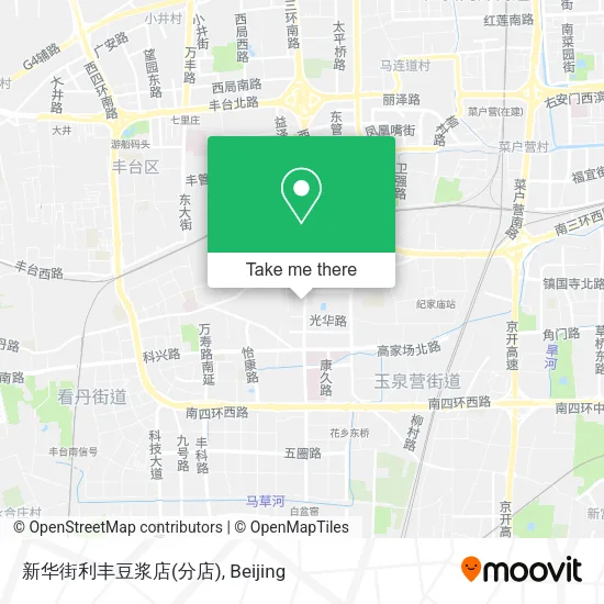 新华街利丰豆浆店(分店) map