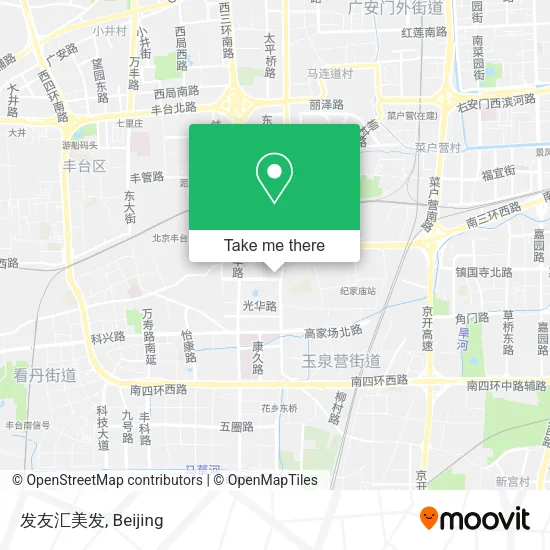发友汇美发 map