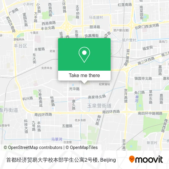 首都经济贸易大学校本部学生公寓2号楼 map