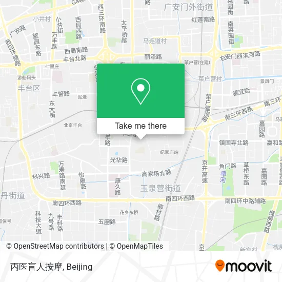 丙医盲人按摩 map