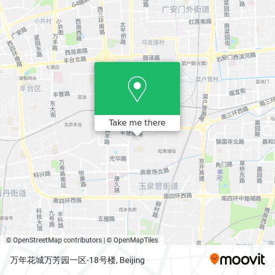万年花城万芳园一区-18号楼 map