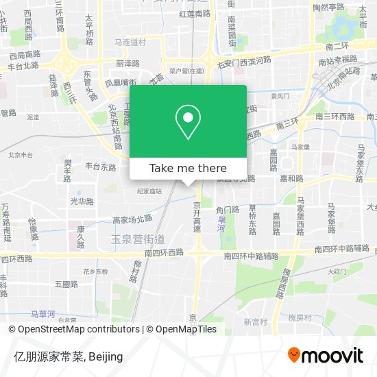 亿朋源家常菜 map