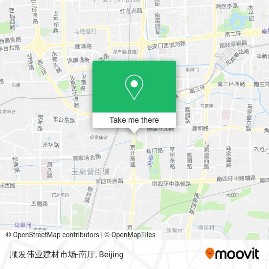 顺发伟业建材市场-南厅 map