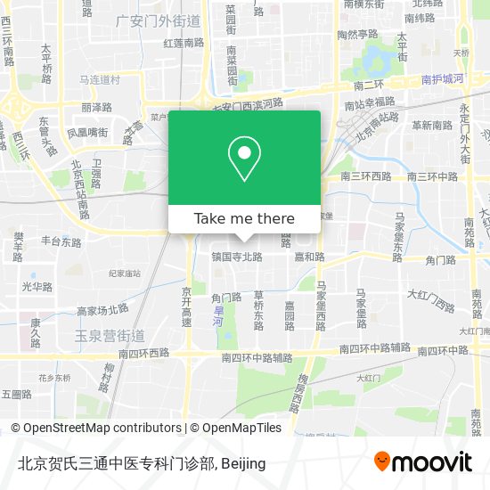 北京贺氏三通中医专科门诊部 map