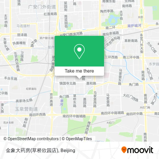 金象大药房(草桥欣园店) map