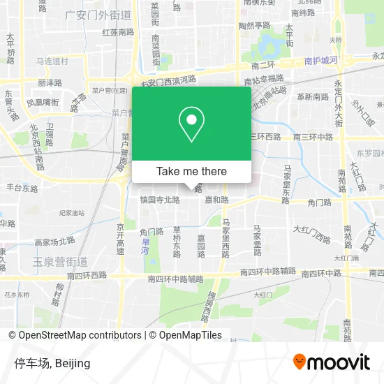 停车场 map