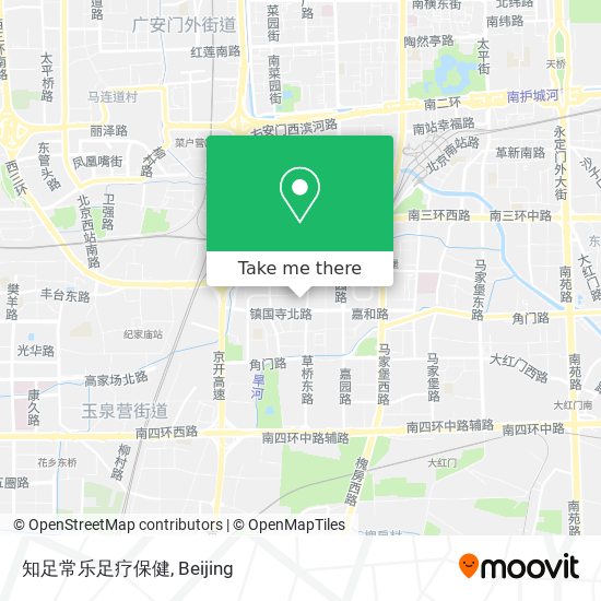 知足常乐足疗保健 map