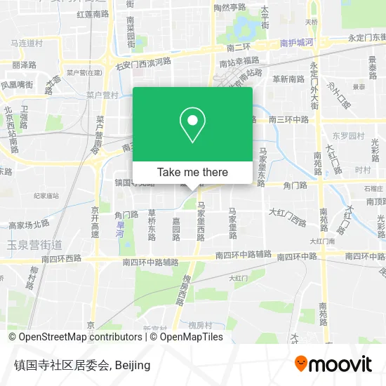镇国寺社区居委会 map
