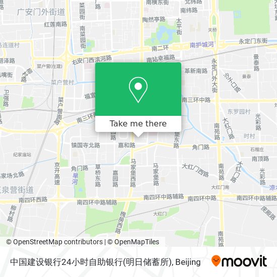 中国建设银行24小时自助银行(明日储蓄所) map