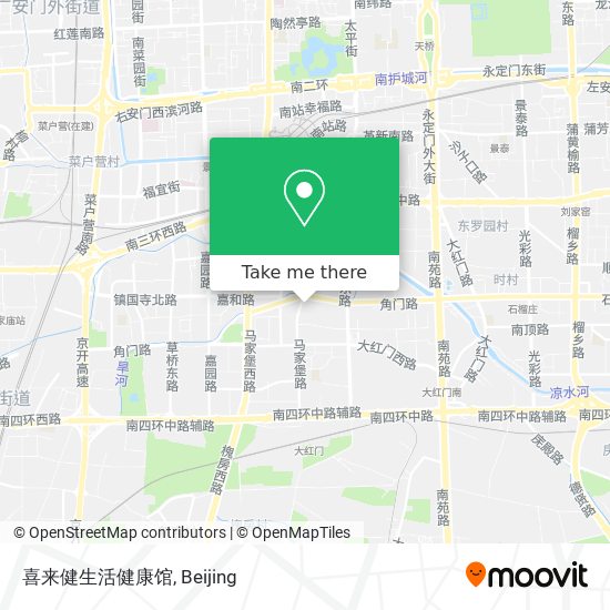 喜来健生活健康馆 map