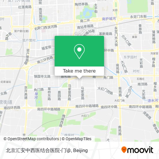 北京汇安中西医结合医院-门诊 map
