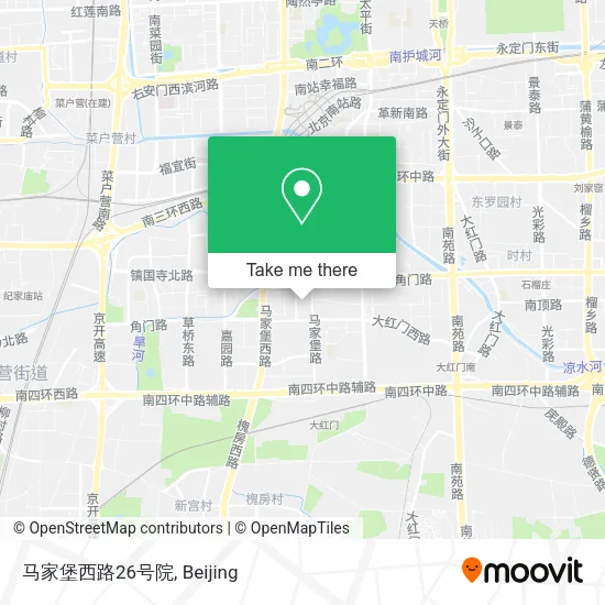 马家堡西路26号院 map