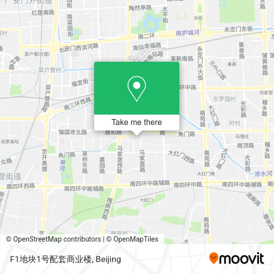 F1地块1号配套商业楼 map