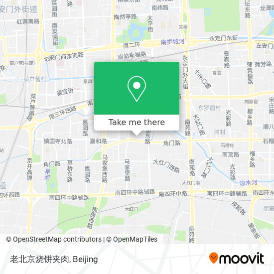 老北京烧饼夹肉 map