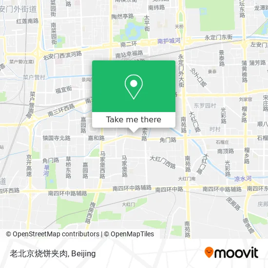 老北京烧饼夹肉 map