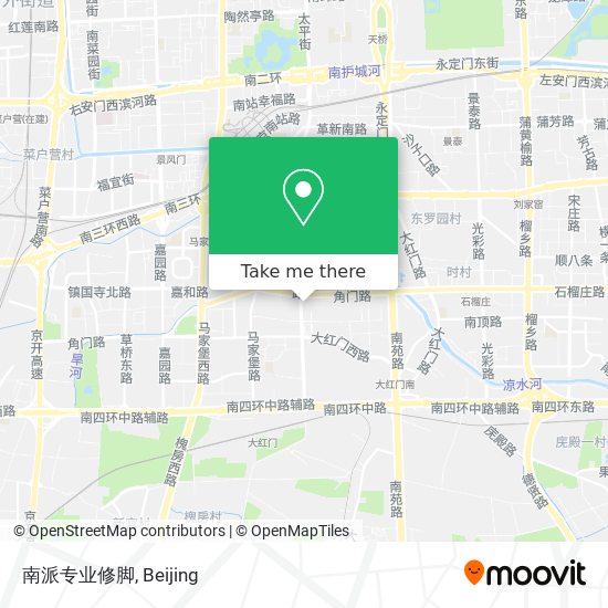 南派专业修脚 map