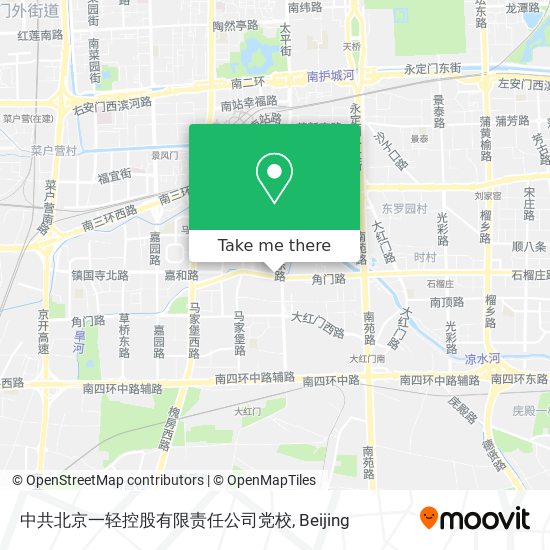 中共北京一轻控股有限责任公司党校 map