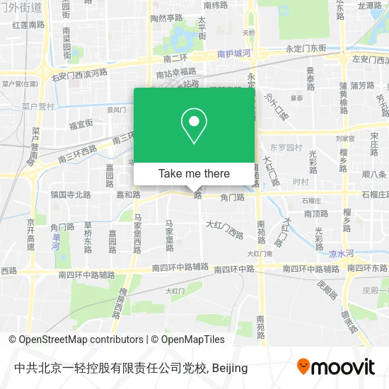 中共北京一轻控股有限责任公司党校 map