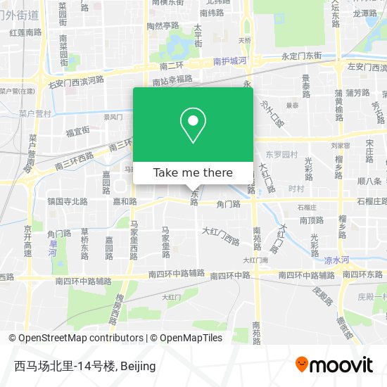西马场北里-14号楼 map