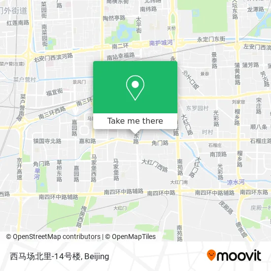 西马场北里-14号楼 map