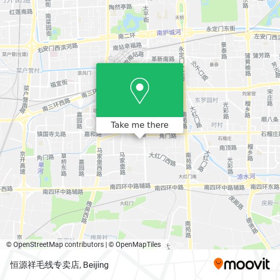 恒源祥毛线专卖店 map