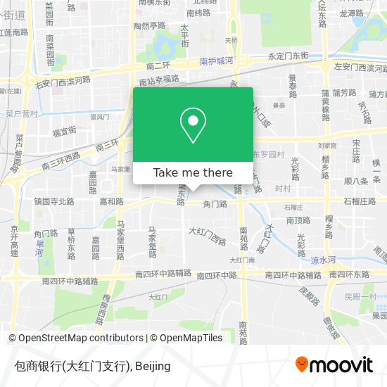 包商银行(大红门支行) map