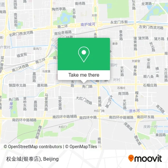 权金城(银泰店) map