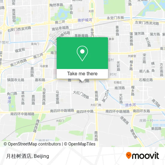 月桂树酒店 map