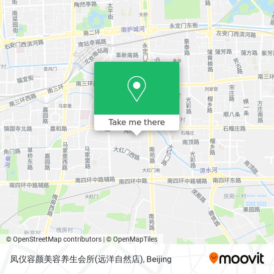 凤仪容颜美容养生会所(远洋自然店) map