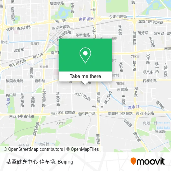 恭圣健身中心-停车场 map