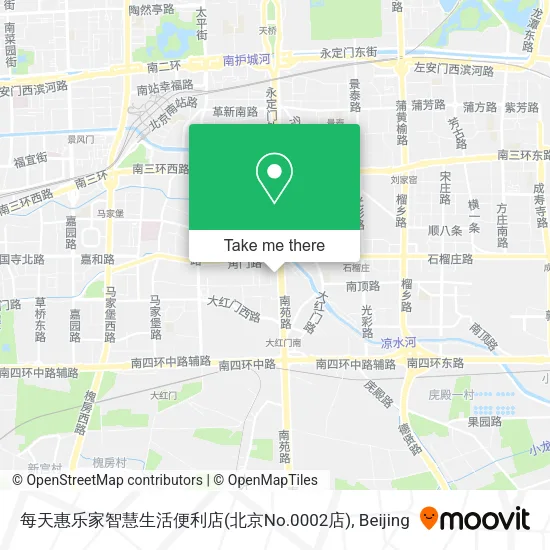 每天惠乐家智慧生活便利店(北京No.0002店) map